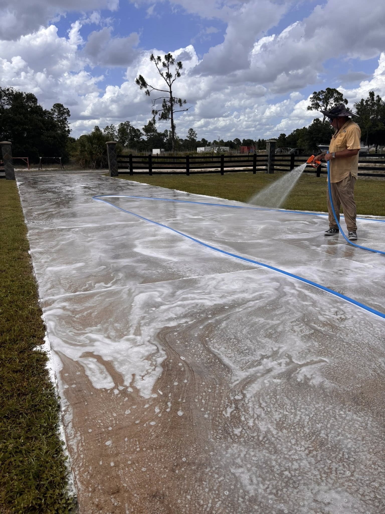 RCW crew on a real Southwest Florida property project