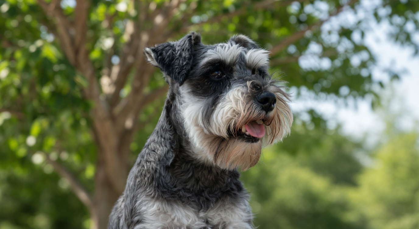 Daisy the Schnauzer - photoreal